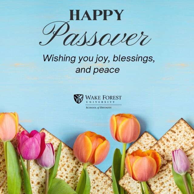 Happy Passover! May this season be filled with joy and renewal.