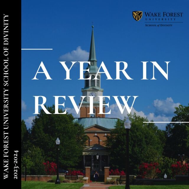 ICYMI: The 2023-2024 academic year was one to remember. We experienced unforgettable moments that have enriched our lives, expanded our minds, & deepened our faith. 

View our flipbook: flipsnack.com/B6B6F75569B/wake-divinity-a-year-in-review-2023-2024/full-view.html

Link In Bio
